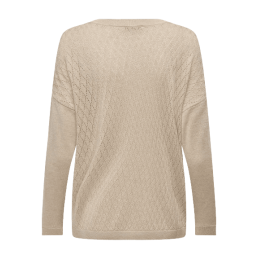 Achat pull ONLY femme ONLABELLA beige arrière