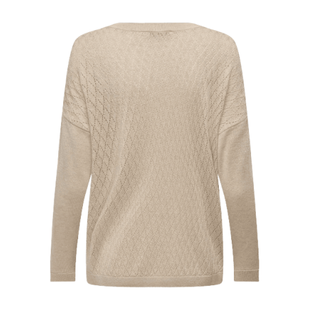 Achat pull ONLY femme ONLABELLA beige arrière