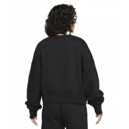 achat Sweat sportswear Nike Femme Phoenix Fleece Noir dos
