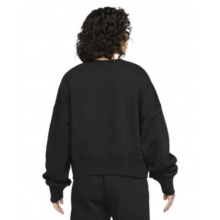 achat Sweat sportswear Nike Femme Phoenix Fleece Noir dos