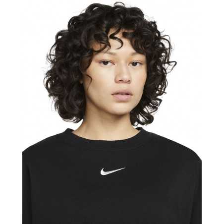 achat Sweat sportswear Nike Femme Phoenix Fleece Noir logo
