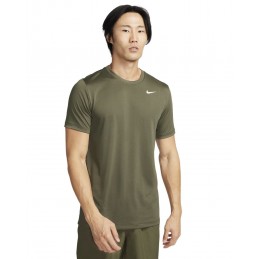 achat T-shirt d'entraînement Nike Homme Dri-Fit LEGENDE Kaki face