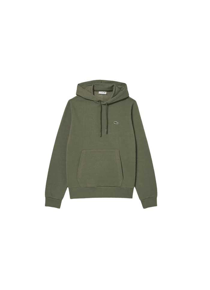 achat Sweat à capuche LACOSTE homme JOGGER kaki face