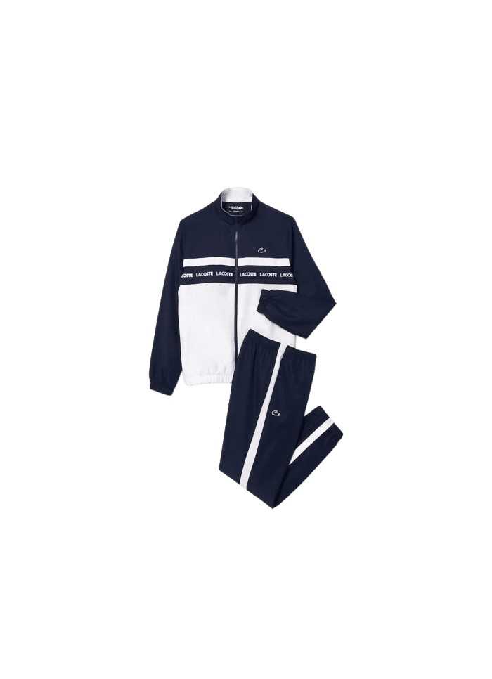 achat Survêtement LACOSTE homme TENNIS SPORTSUIT bleu face