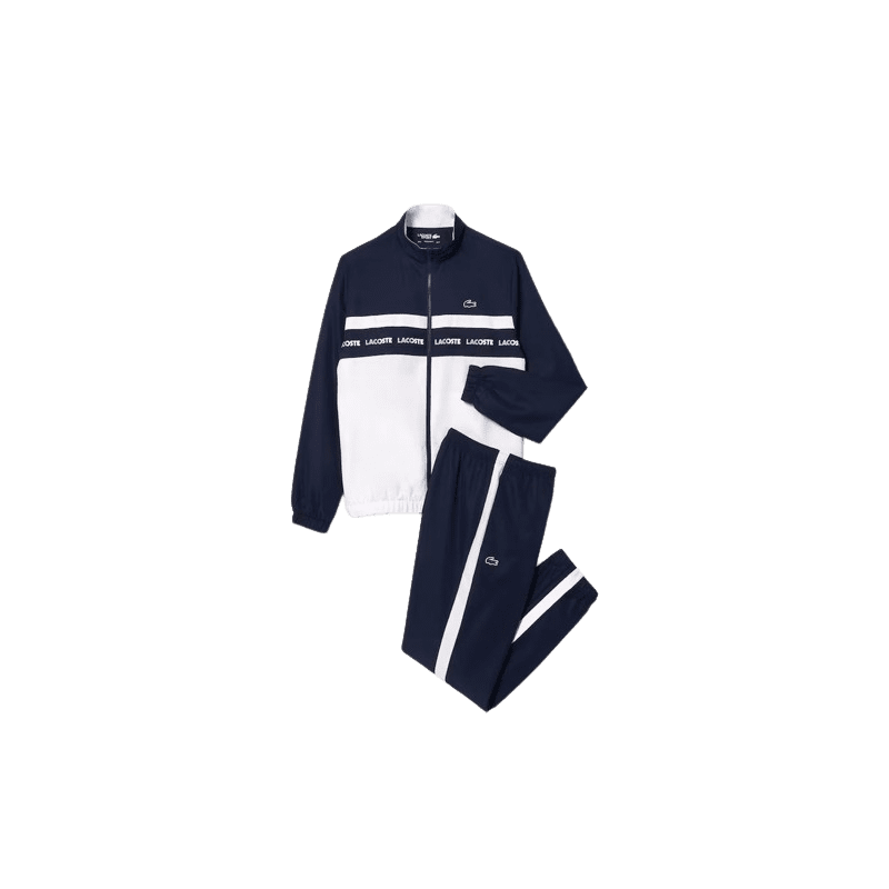 achat Survêtement LACOSTE homme TENNIS SPORTSUIT bleu face