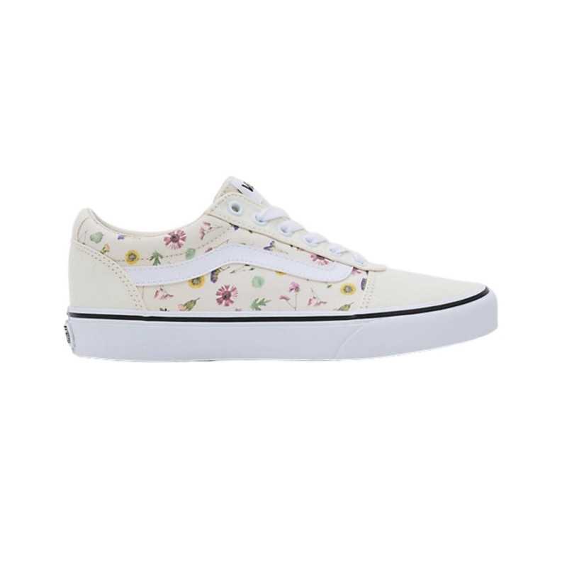 achat Baskets Vans Femme FILMORE DECON Jaune à fleurs coté