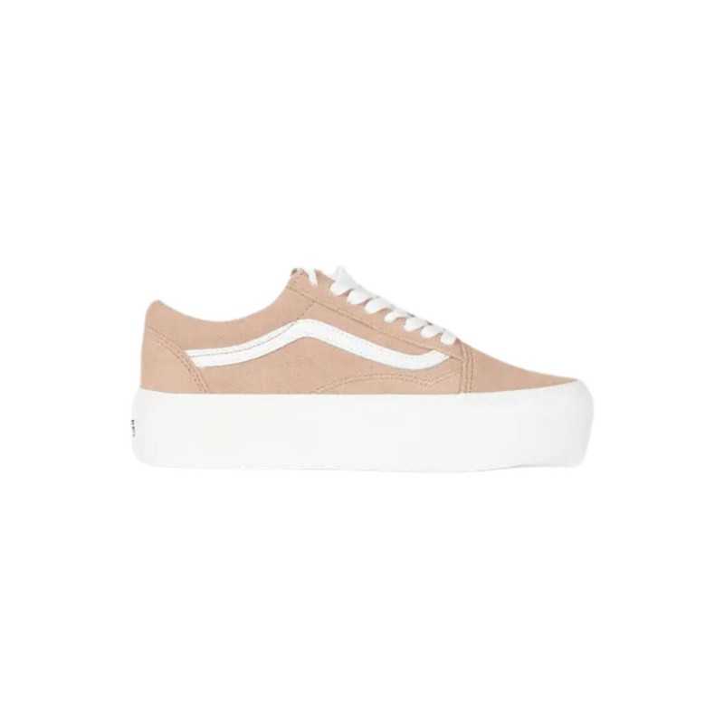 achat Baskets Vans Femme WARD PLATFORM Beige coté