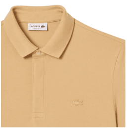 achat Polo LACOSTE homme SMART PARIS beige logo