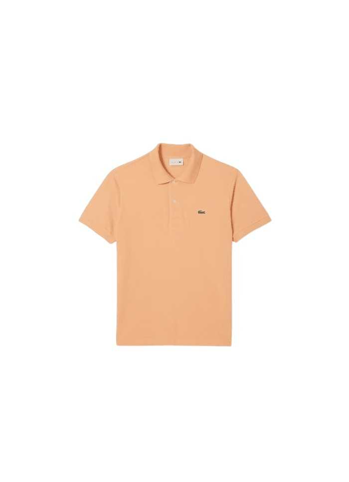 achat Polo LACOSTE homme ORIGINAL orange face