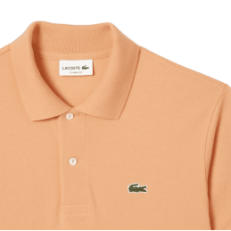 achat Polo LACOSTE homme ORIGINAL orange logo