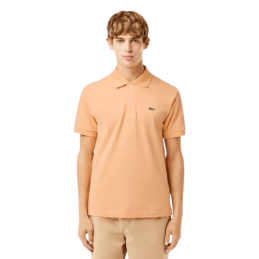 achat Polo LACOSTE homme ORIGINAL orange porté