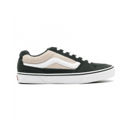 achat Baskets Vans Enfant CALDRONE Vert / Beige coté