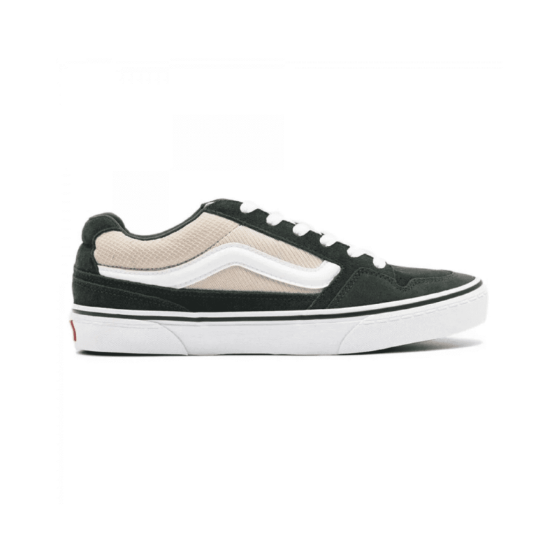 achat Baskets Vans Enfant CALDRONE Vert / Beige coté