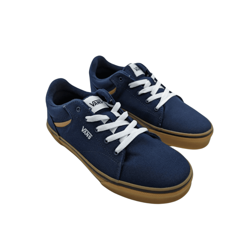 achat Baskets Vans Enfant SELDAN GUM Bleu face