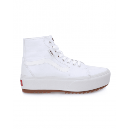 achat Baskets montantes Vans Femme FILMORE HI TAPERED PLATFORM Blanches  coté