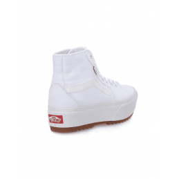 achat Baskets montantes Vans Femme FILMORE HI TAPERED PLATFORM Blanches dos