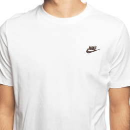 T-shirt Nike Homme CLUB Blanc
